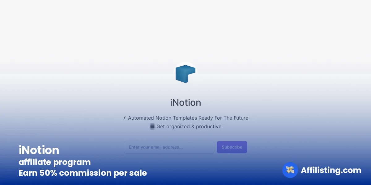 iNotion affiliate program