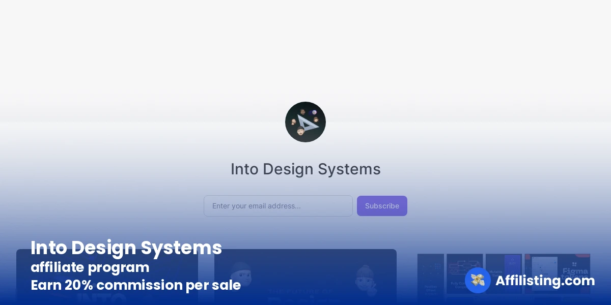 Into Design Systems affiliate program
