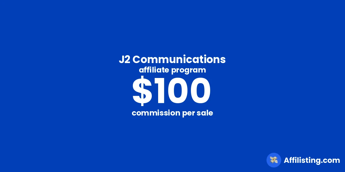 J2 Communications affiliate program