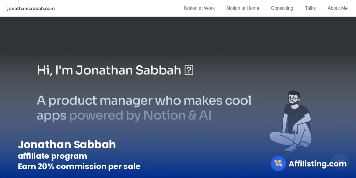 Jonathan Sabbah affiliate program