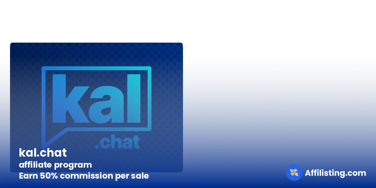 kal.chat affiliate program