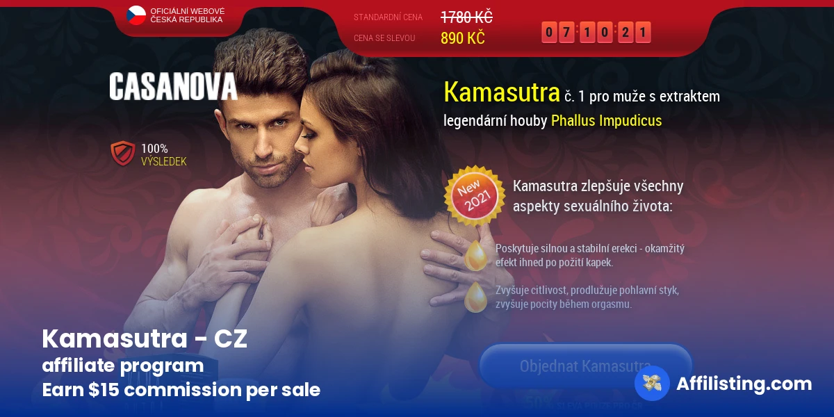 Kamasutra - CZ affiliate program