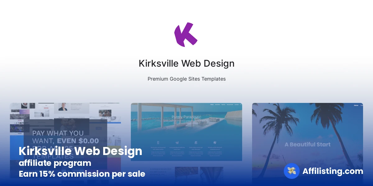 Kirksville Web Design affiliate program