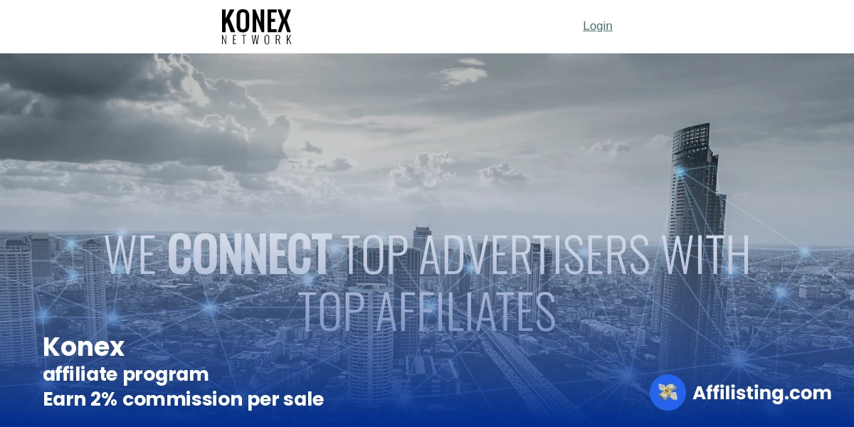 Konex affiliate program