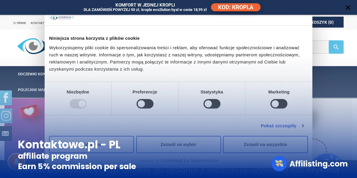 Kontaktowe.pl - PL affiliate program