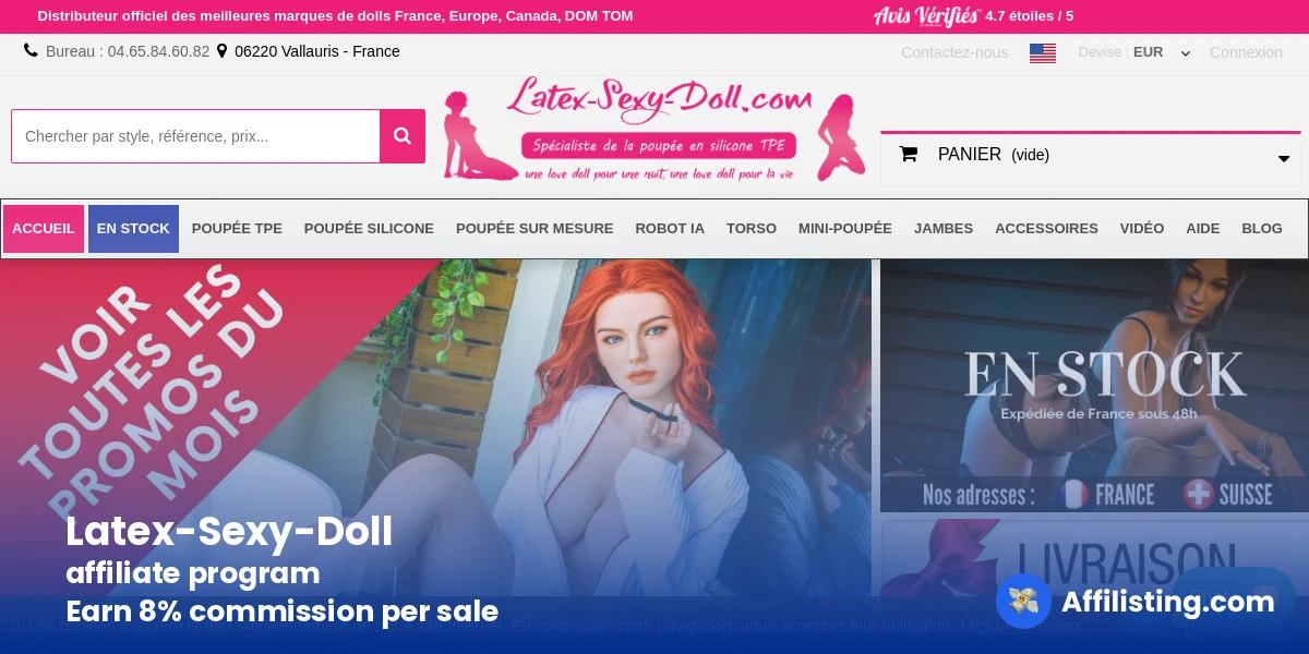 Latex-Sexy-Doll affiliate program