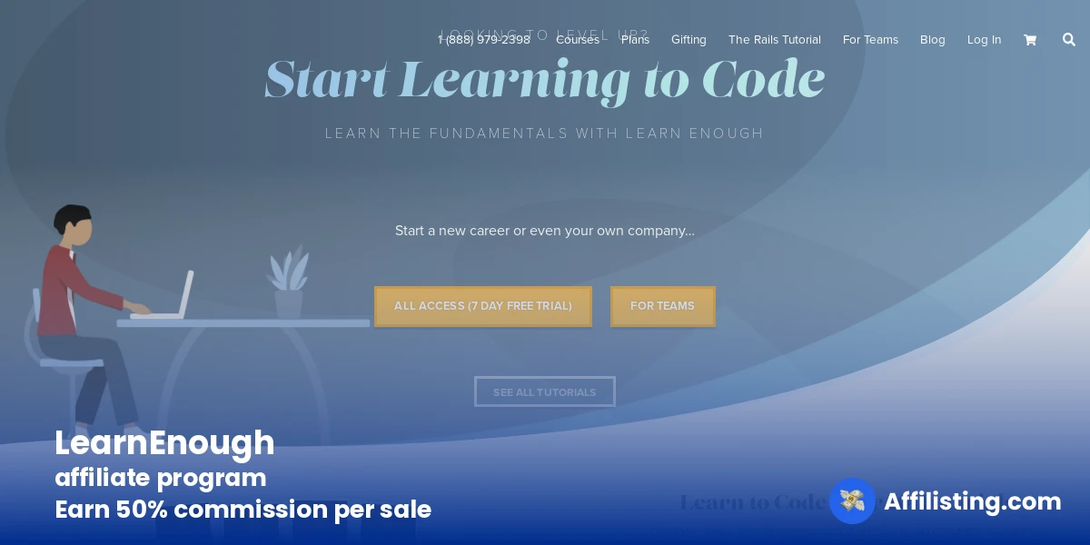 LearnEnough affiliate program