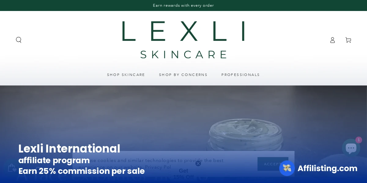 Lexli International affiliate program