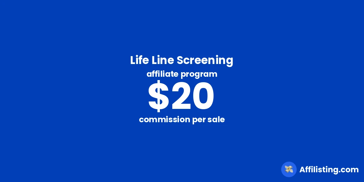 Life Line Screening affiliate program