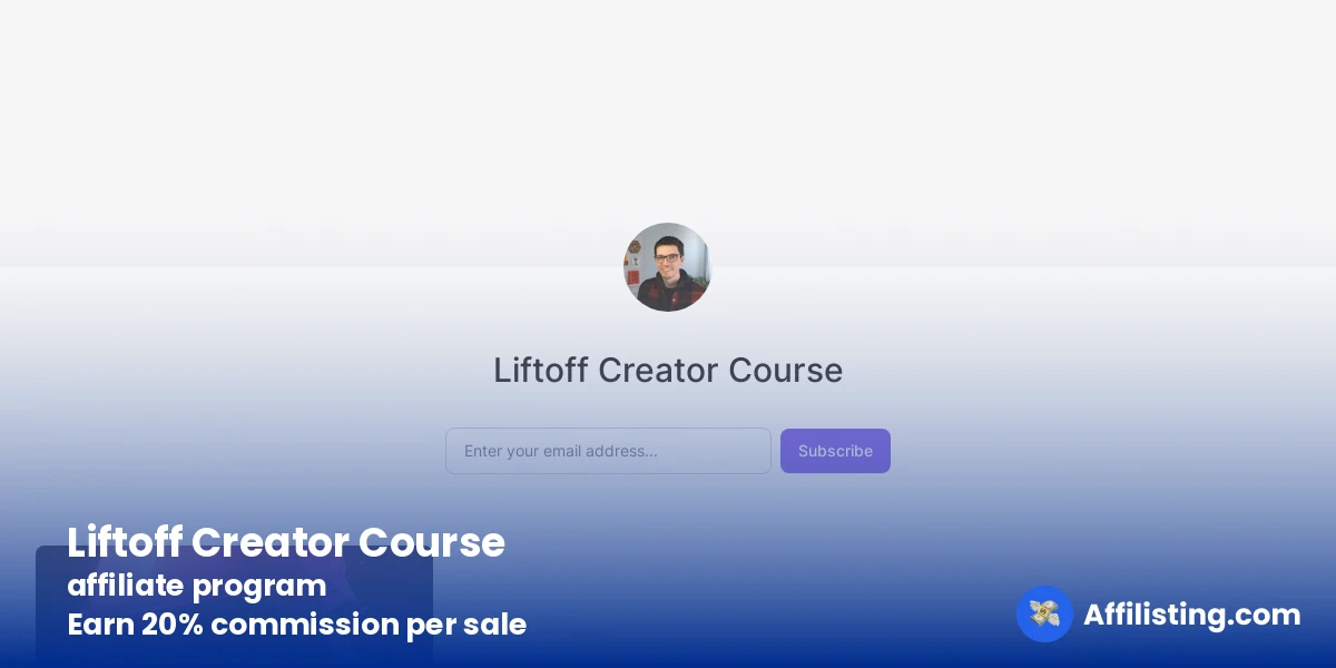 Liftoff Creator Course affiliate program