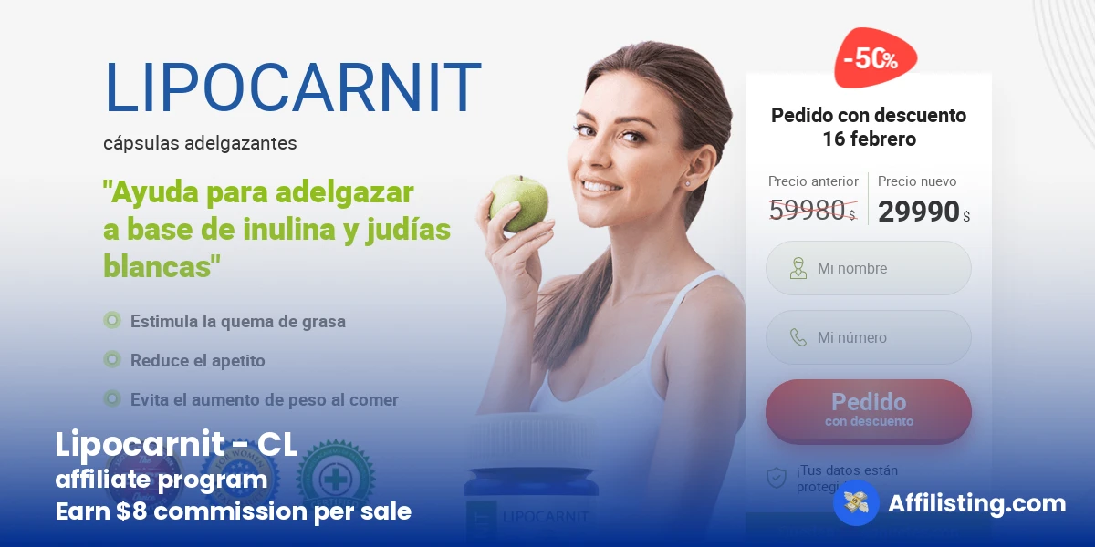 Lipocarnit - CL affiliate program