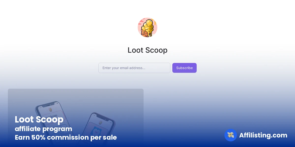 Loot Scoop affiliate program