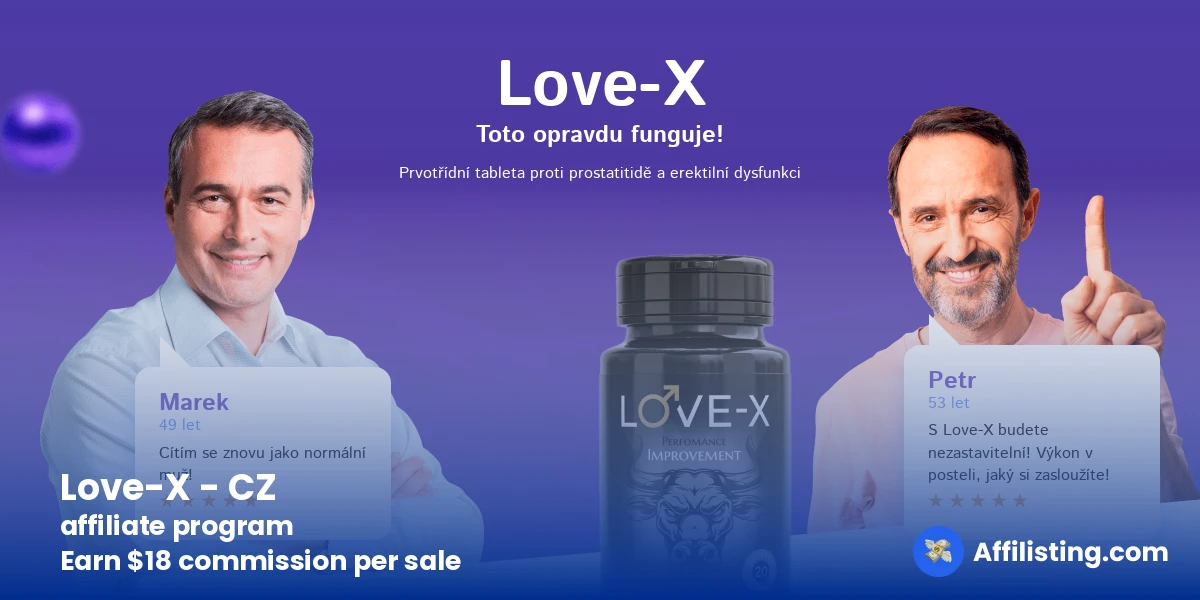 Love-X - CZ affiliate program