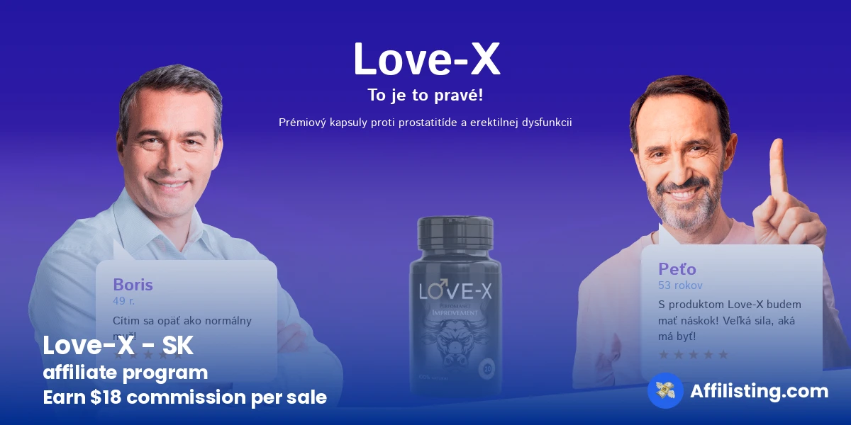 Love-X - SK affiliate program