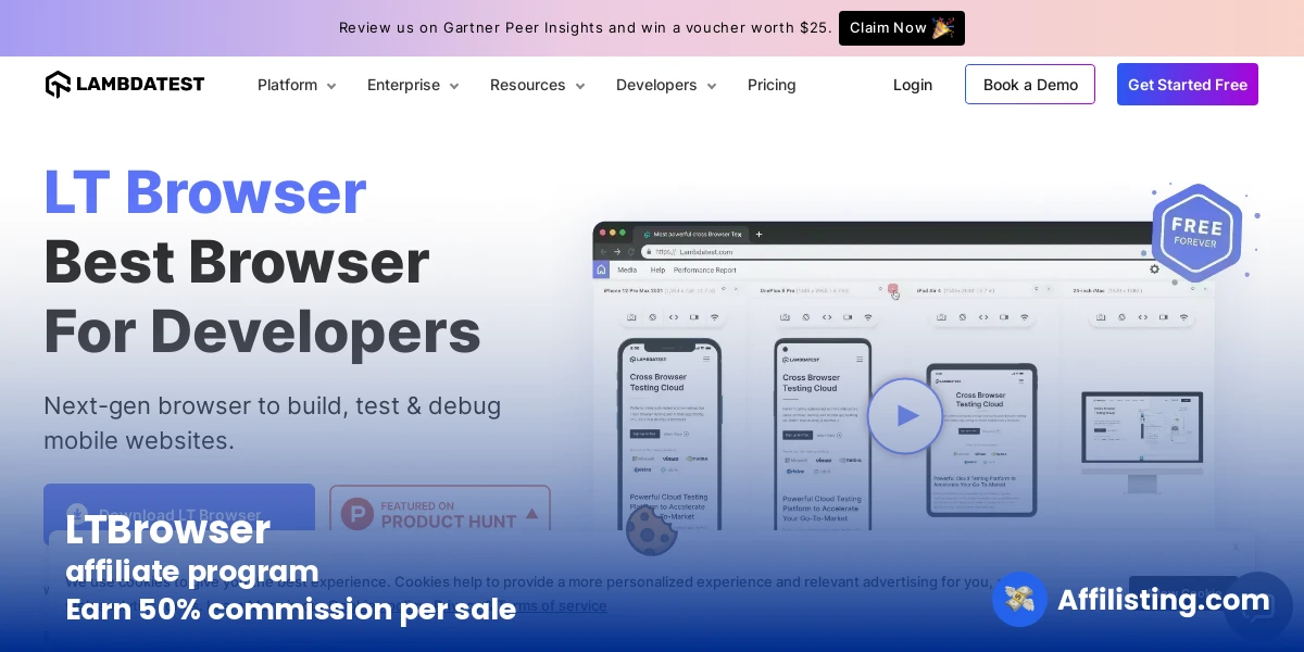 LTBrowser affiliate program