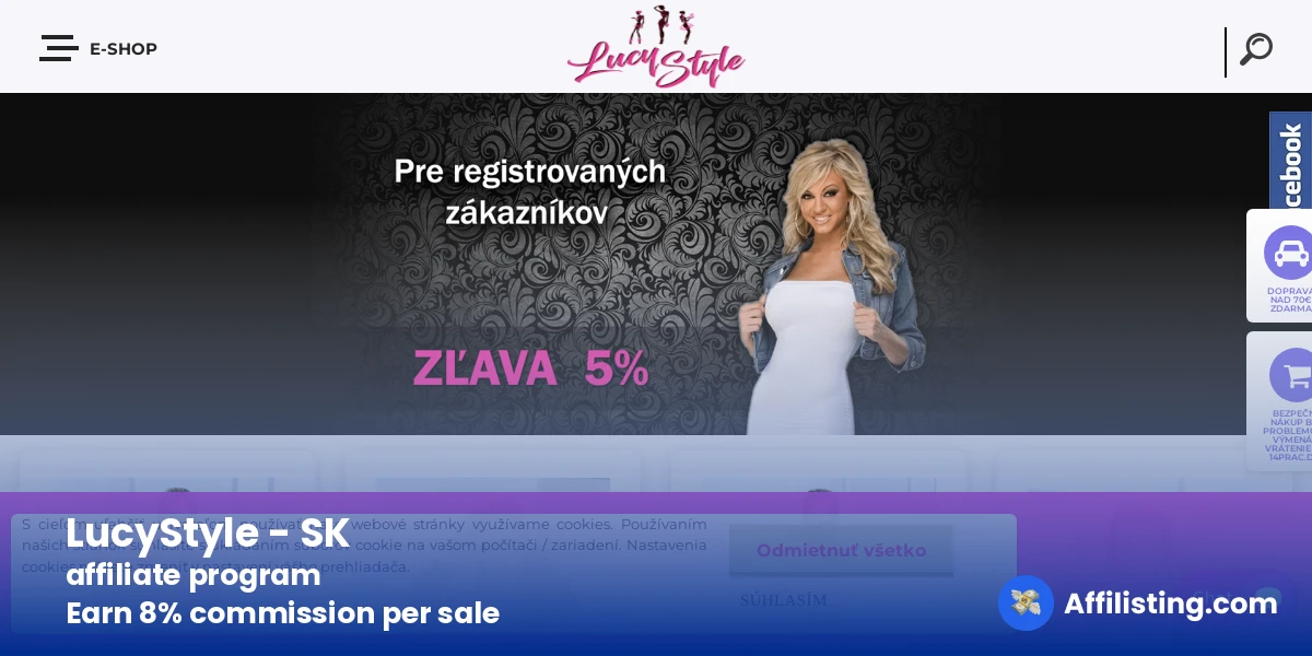 LucyStyle - SK affiliate program