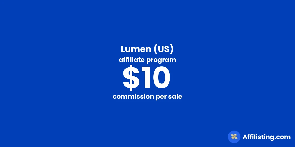 Lumen (US) affiliate program