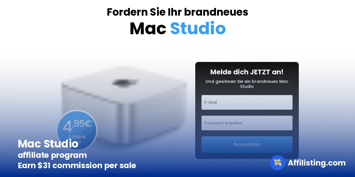 Mac Studio affiliate program