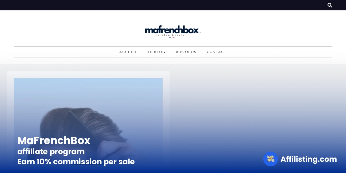 MaFrenchBox affiliate program