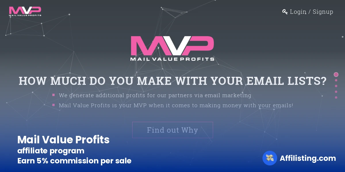 Mail Value Profits affiliate program