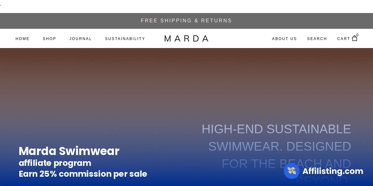 Marda Swimwear affiliate program