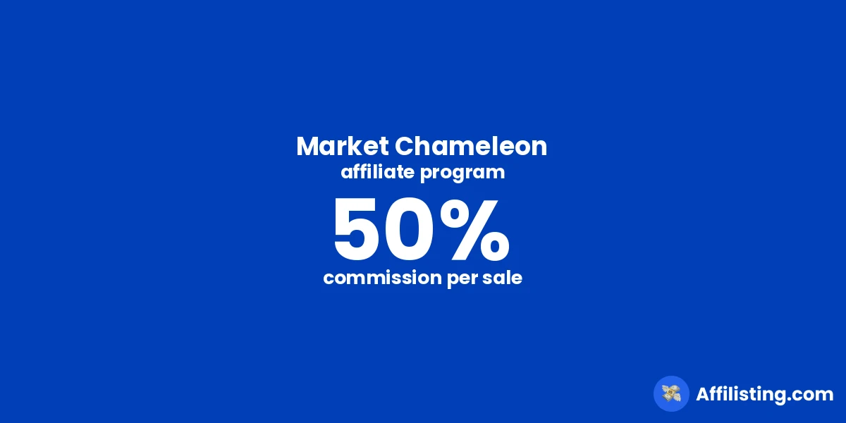 Market Chameleon affiliate program