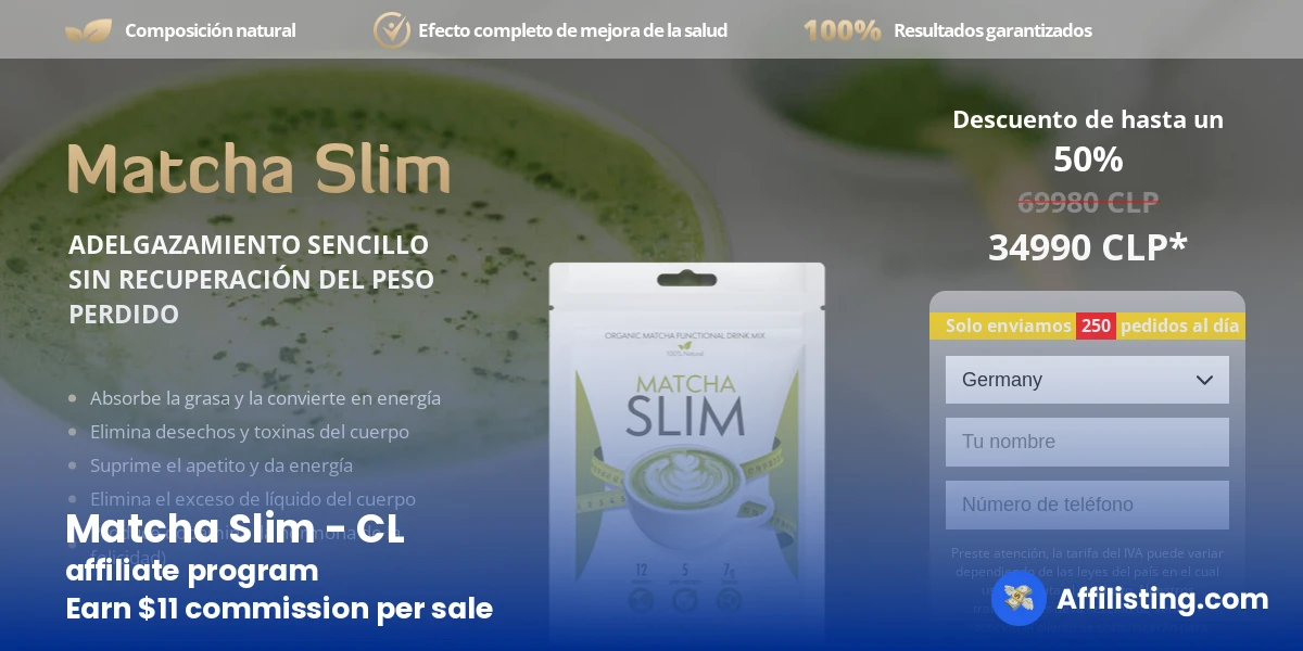 Matcha Slim - CL affiliate program