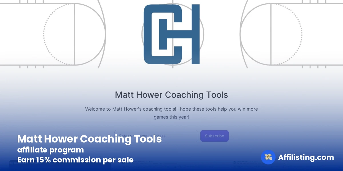 Matt Hower Coaching Tools affiliate program