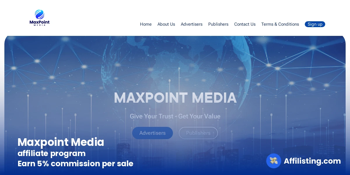 Maxpoint Media affiliate program