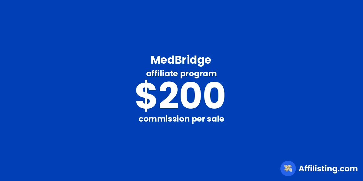 MedBridge affiliate program