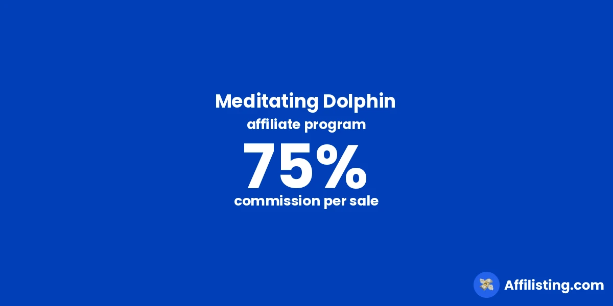 Meditating Dolphin affiliate program