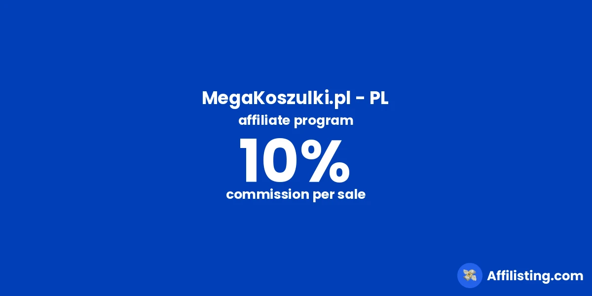 MegaKoszulki.pl - PL affiliate program