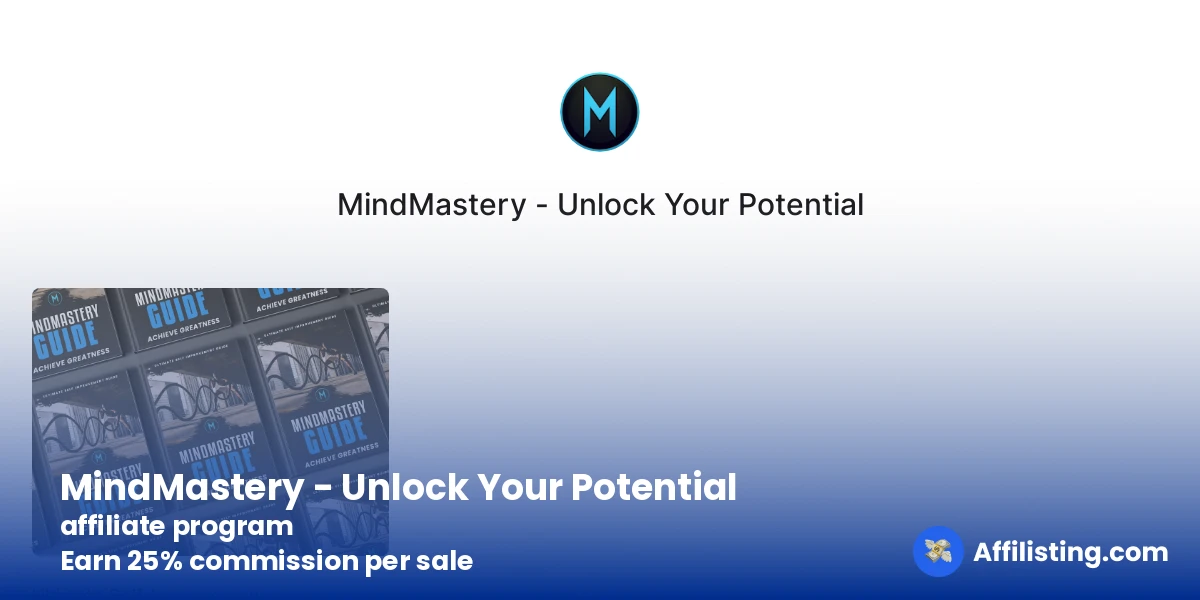 MindMastery - Unlock Your Potential affiliate program