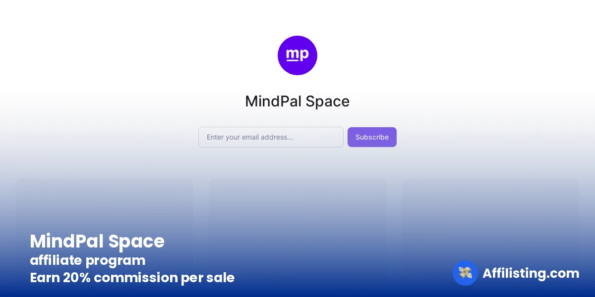 MindPal Space affiliate program
