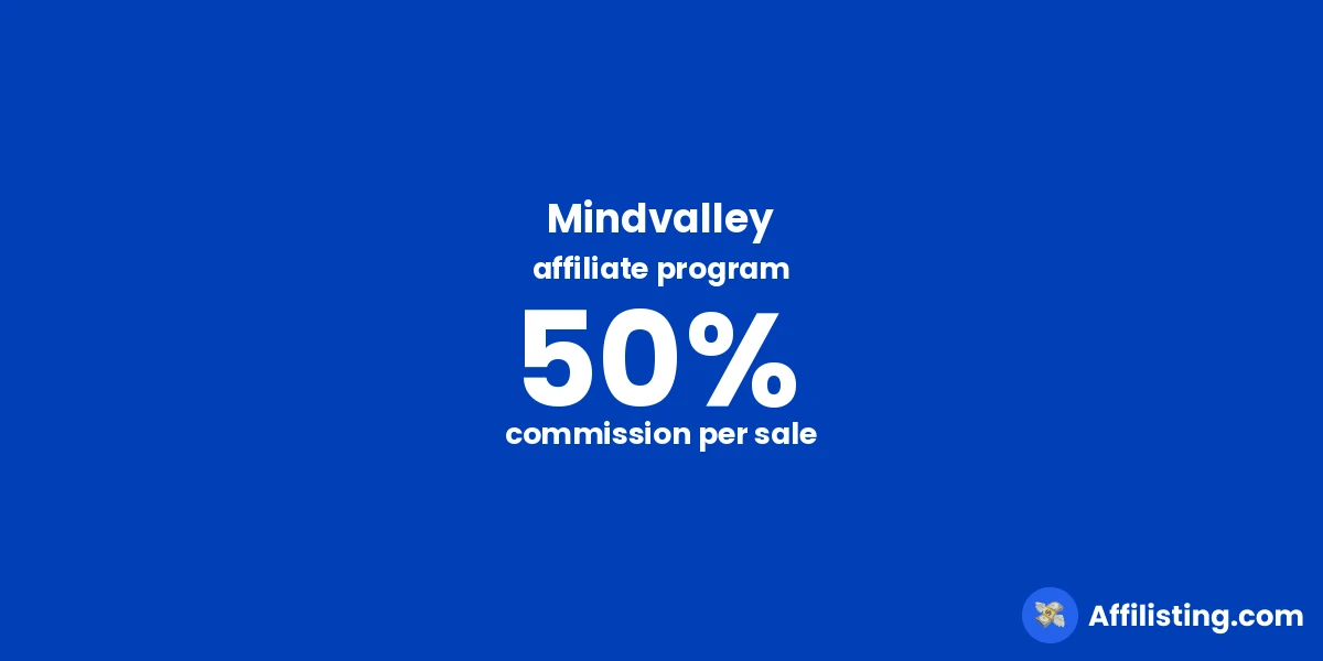 Mindvalley affiliate program