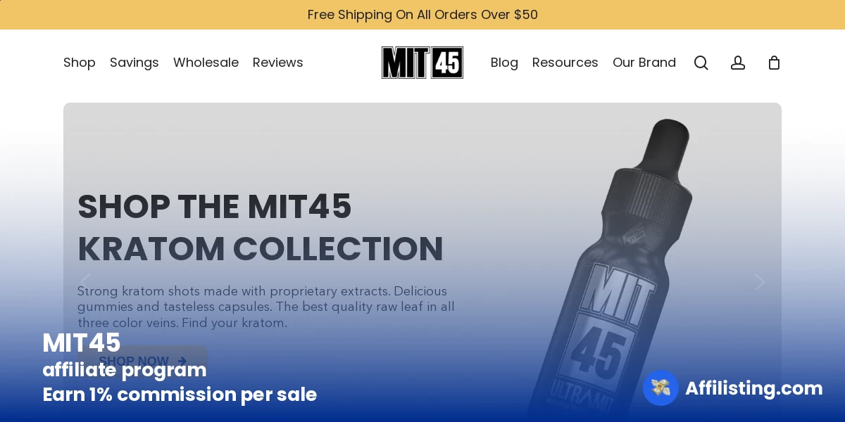 MIT45 affiliate program