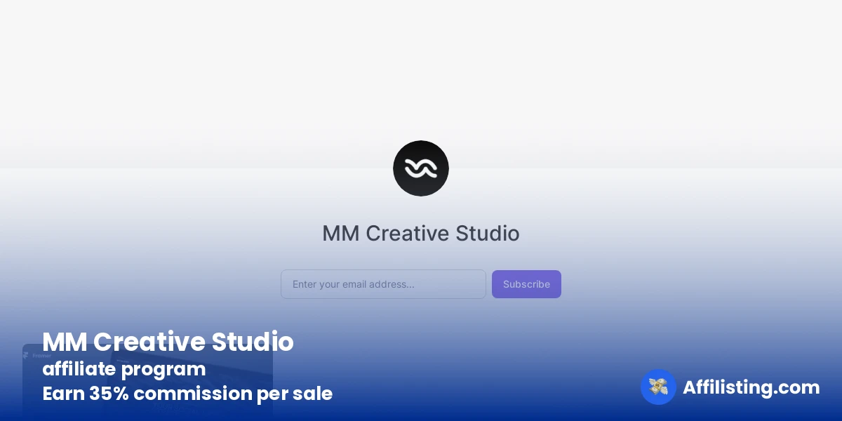 MM Creative Studio affiliate program