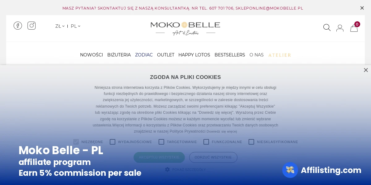 Moko Belle - PL affiliate program