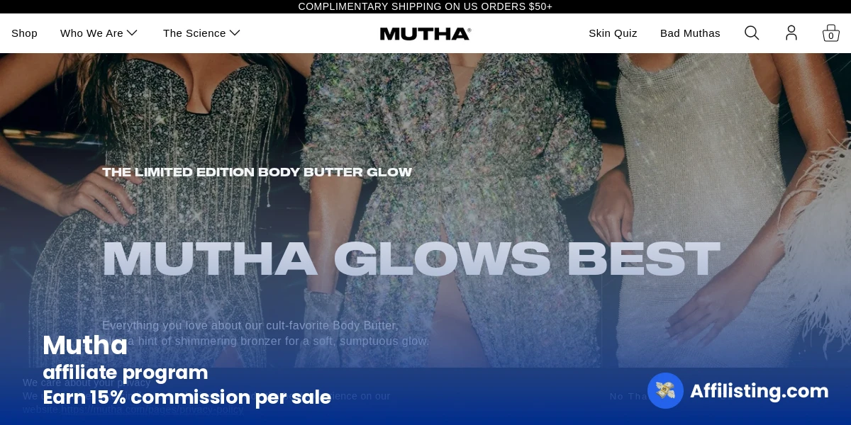 Mutha affiliate program