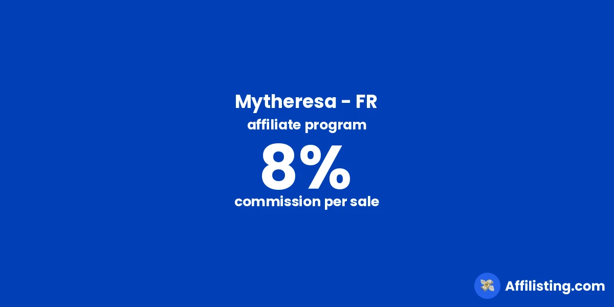 Mytheresa - FR affiliate program