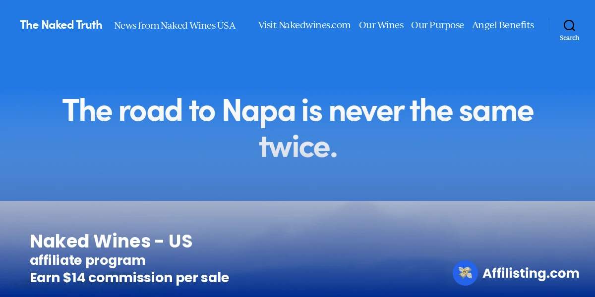 Naked Wines - US affiliate program