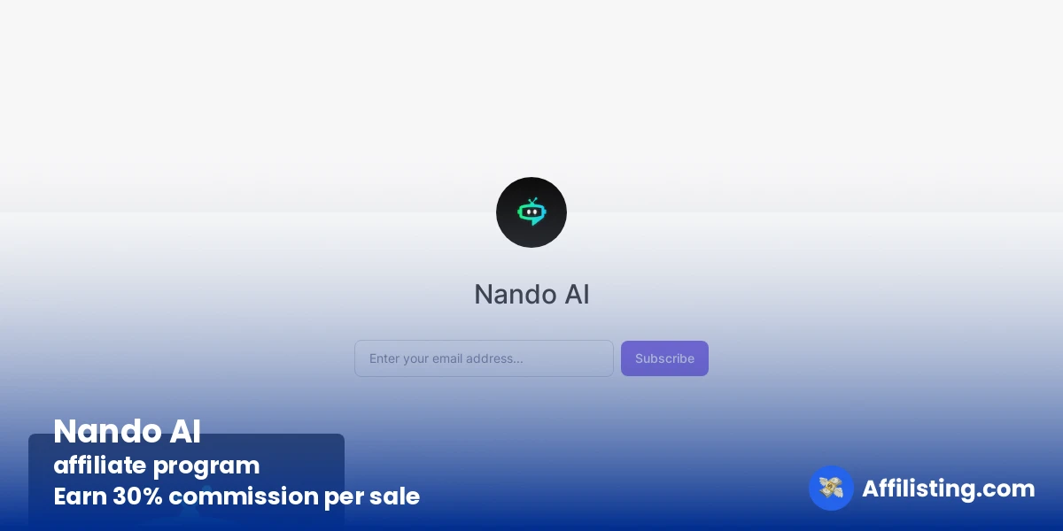 Nando AI affiliate program