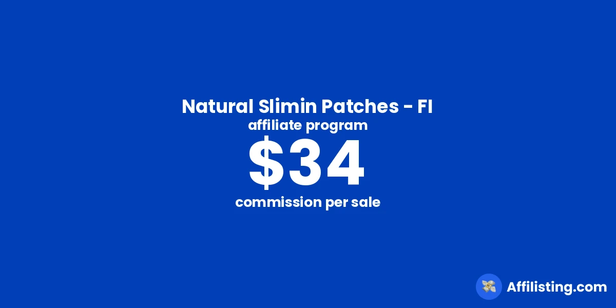 Natural Slimin Patches - FI affiliate program