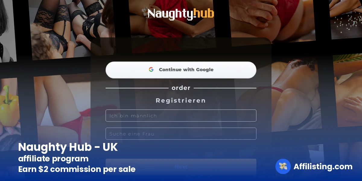 Naughty Hub - UK affiliate program