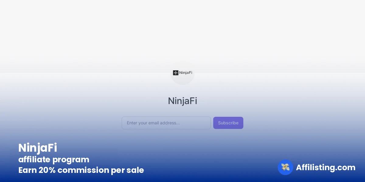 NinjaFi affiliate program