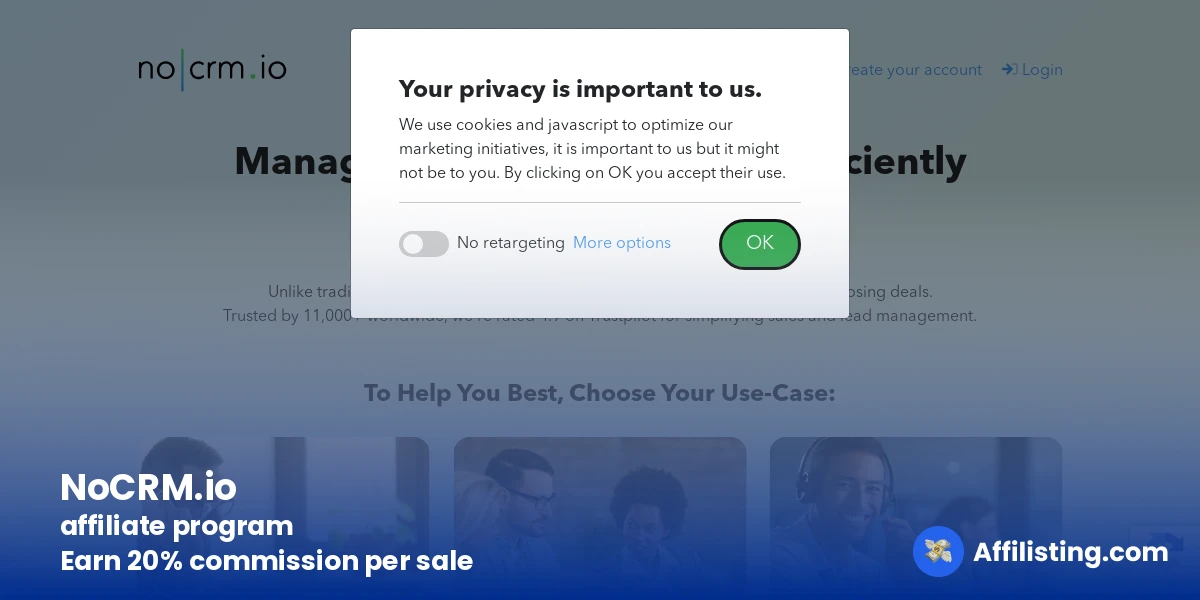 NoCRM.io affiliate program