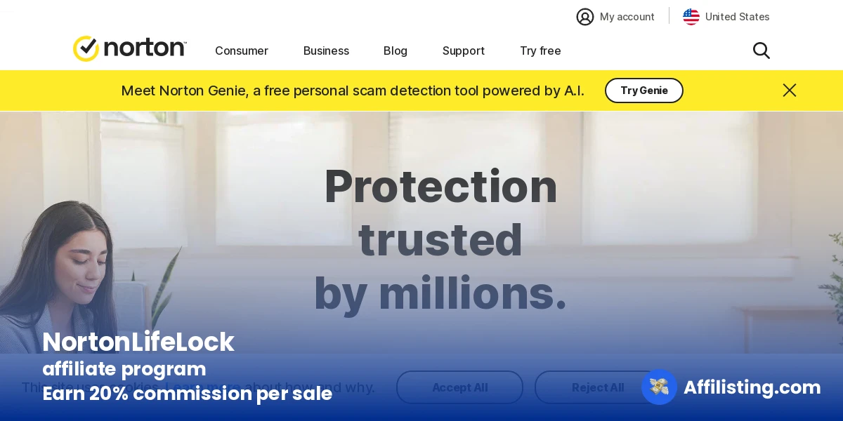 NortonLifeLock affiliate program