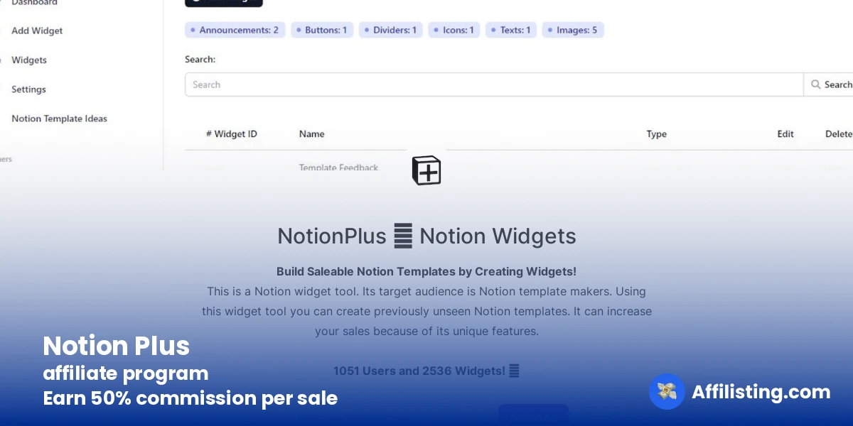 Notion Plus affiliate program