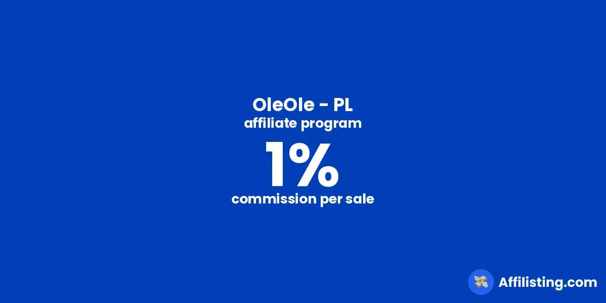 OleOle - PL affiliate program