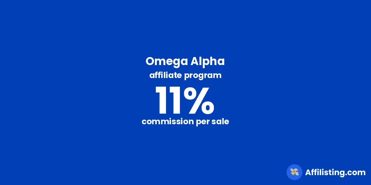 Omega Alpha affiliate program